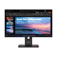 Lenovo ThinkVision T27qd-40 27" IPS 2560 x 1440 2K HDMI DisplayPort USB-C 120Hz Monitor - Immersive Visuals & Enhanced Productiv